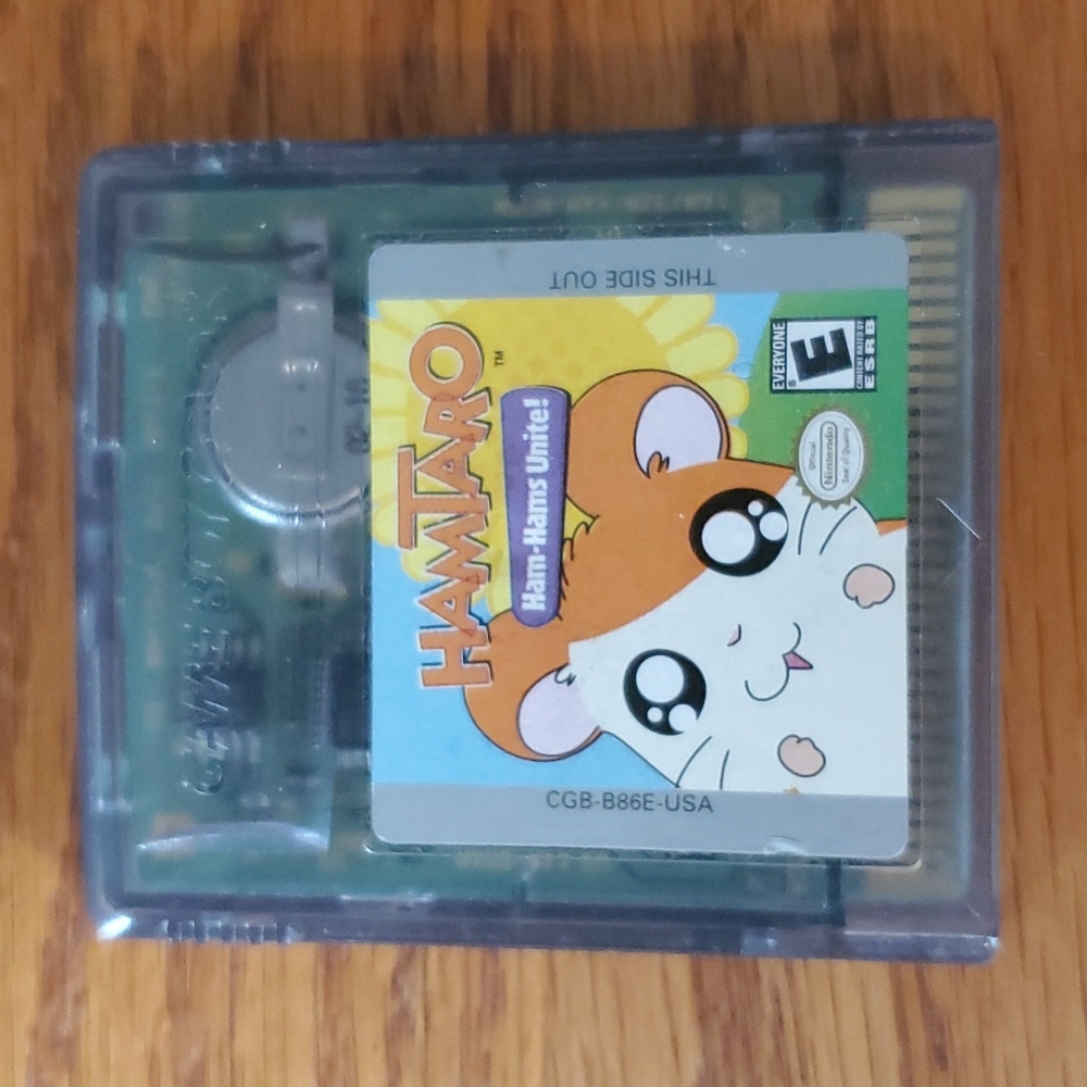 Gameboy Colour Game: Hamtaro Ham-hams unite